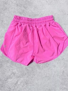 lululemon athletica Bright Pink Athletic Running Shorts